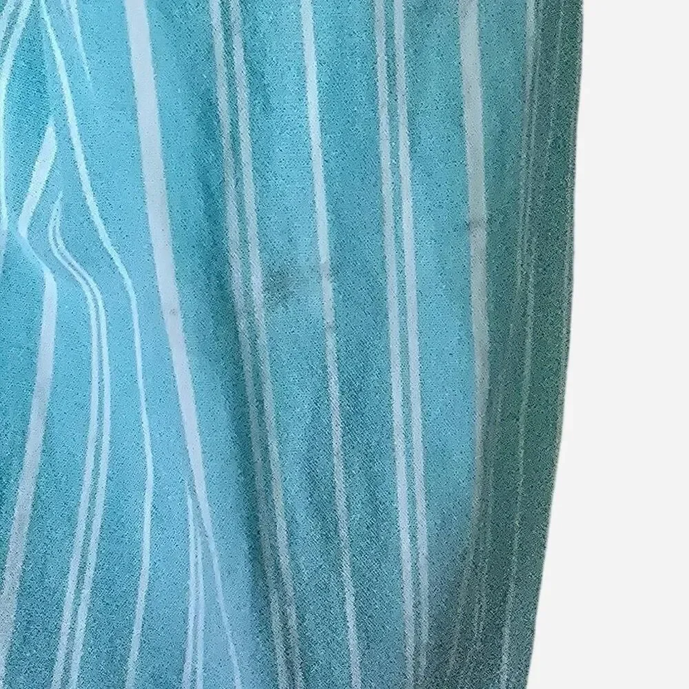 Michael Kors Women's Blue Striped Blouse